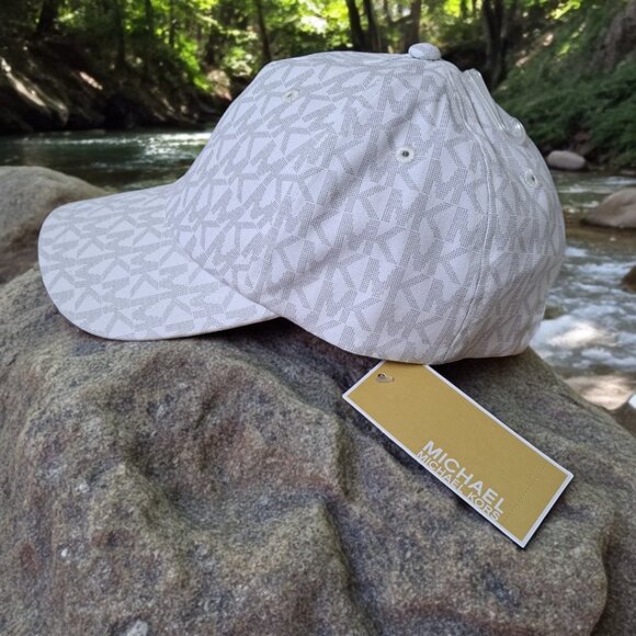 Michael Kors Other - Michael Kors Adjustable Logo Cap White NWT